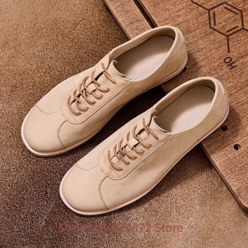 Leatherwork Designs - Sepatu Desainer Pria Kulit Asli Bertali