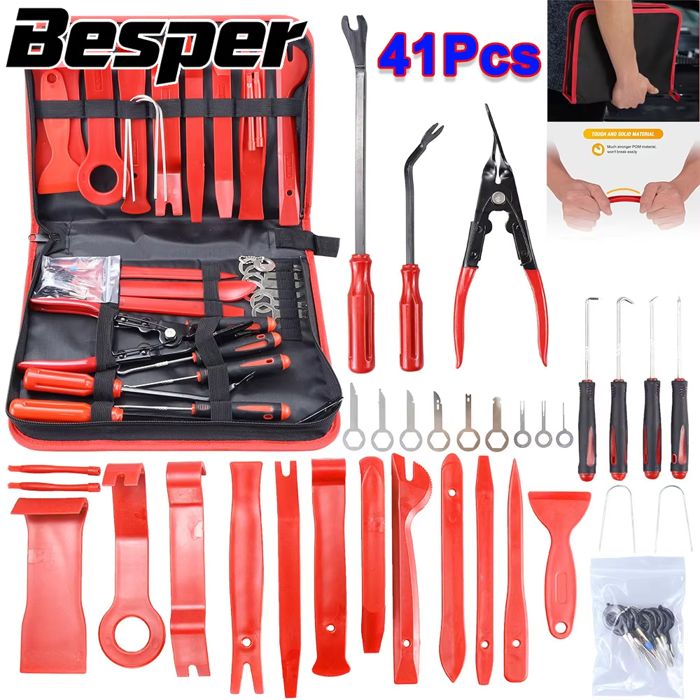 Rivet Setter Tool - Kit Alat Pelepas Trim Mobil untuk
