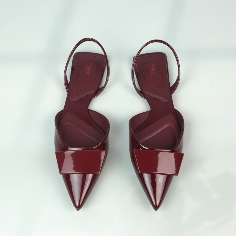 Leatherwork Designs - Sandal Datar Wanita Musim Panas Kulit