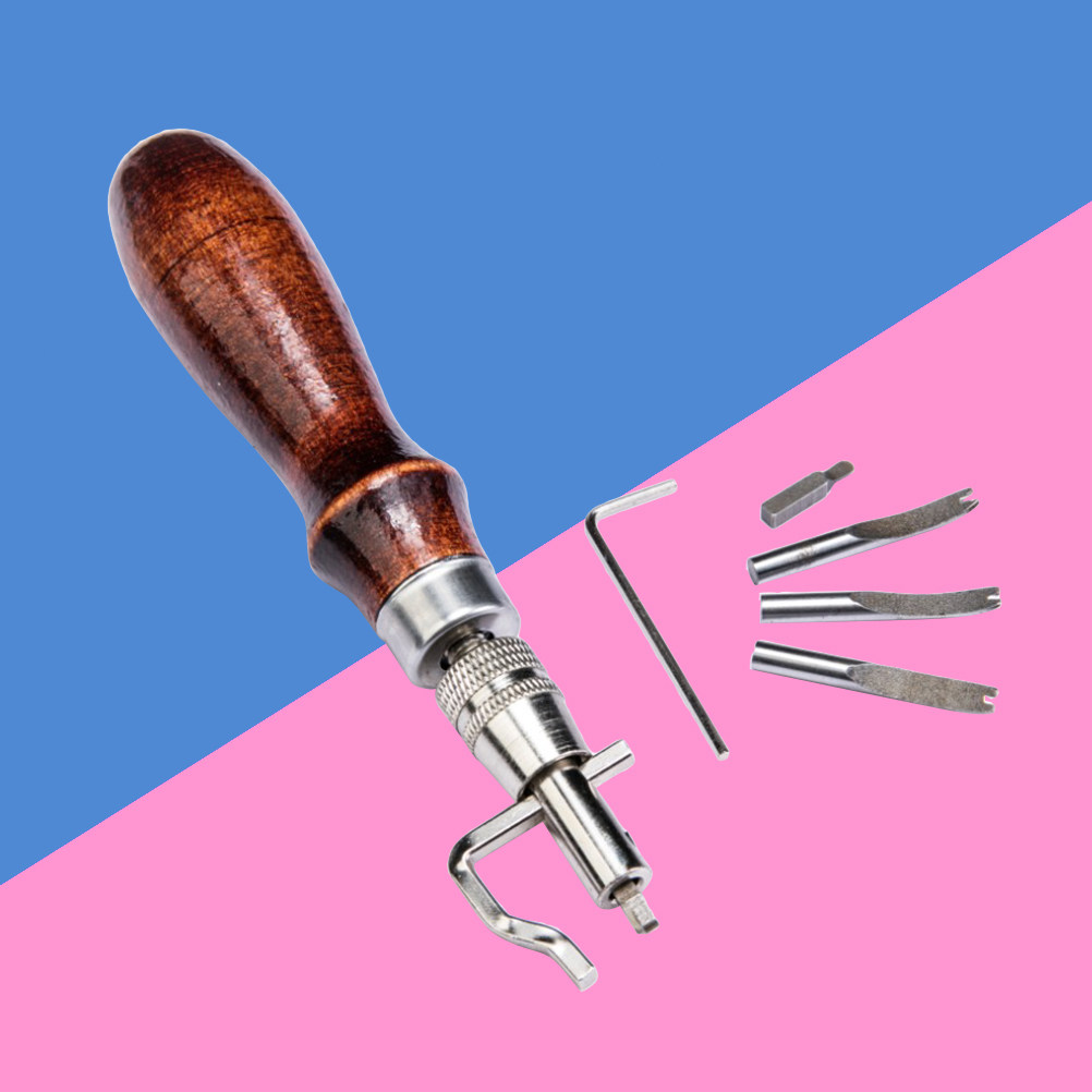7 Buah Set Peralatan Kerajinan - Groover Stitching Tool ulasan dan harga