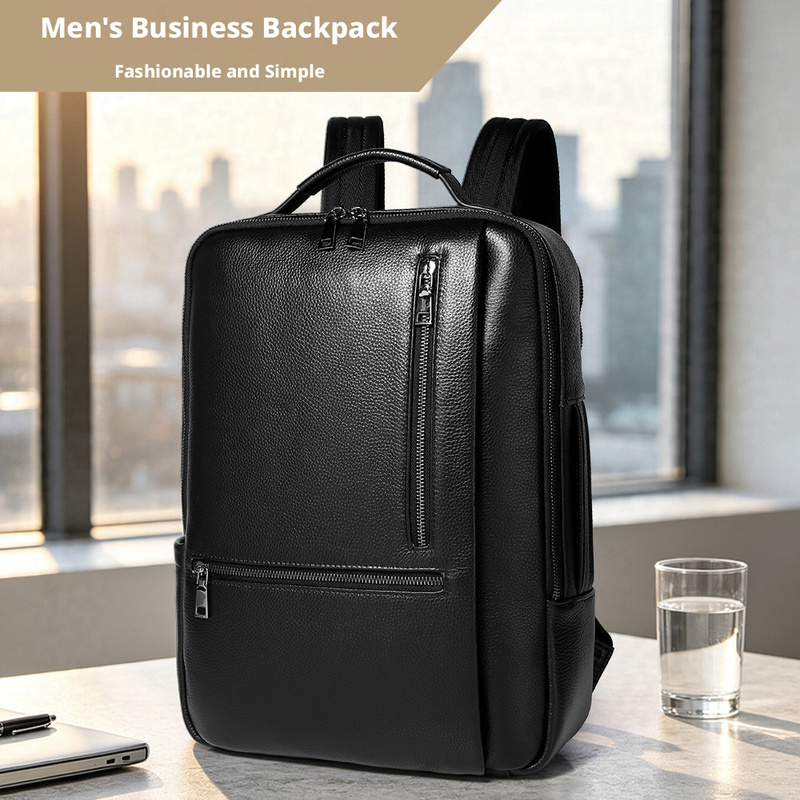 Ransel Laptop Kulit Asli Warna - Leather Work Rucksack Mens ulasan dan harga