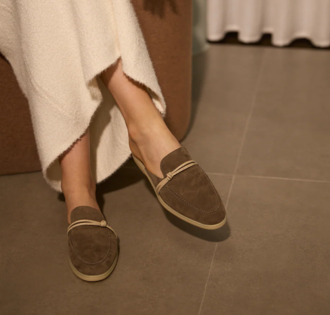 Sepatu Loafer Kulit Suede Mewa - Leatherwork Designs ulasan dan harga