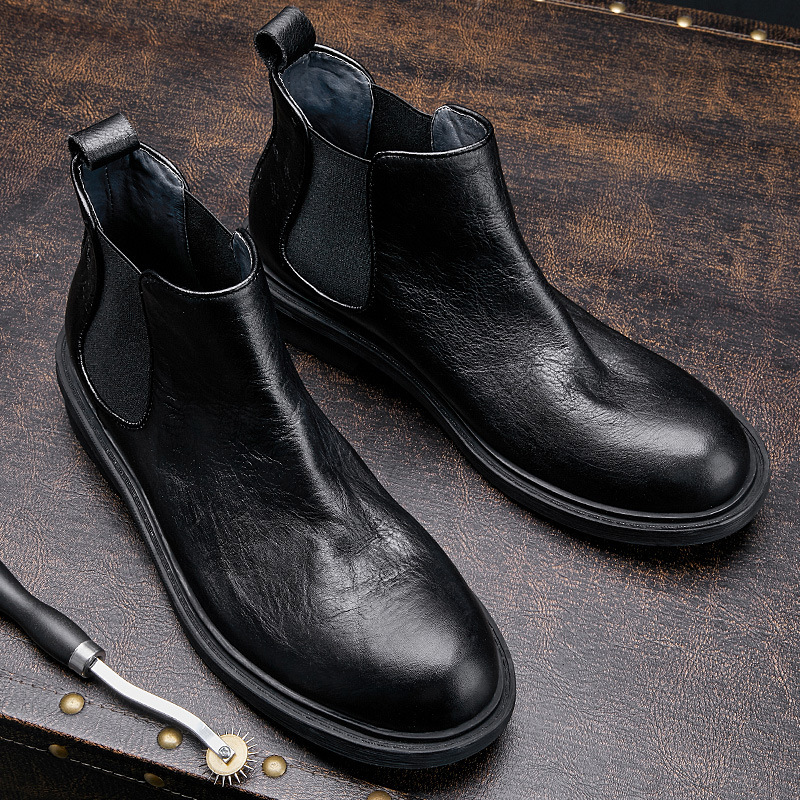 Sepatu Bot Motor Musim Gugur P - Leatherwork Designs ulasan dan harga