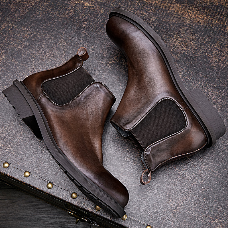 Sepatu Bot Motor Musim Gugur P - Leatherwork Designs ulasan dan harga